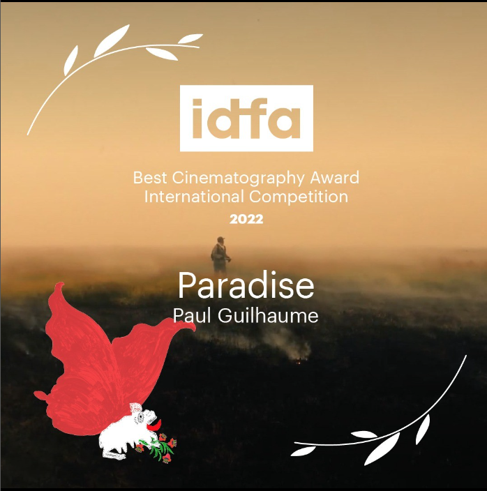 Best cinematography award for Paradise by Alexander Abaturov at IDFA 2022